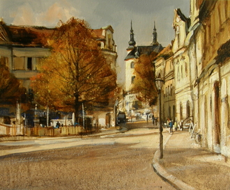 Litomyšl - městský motiv