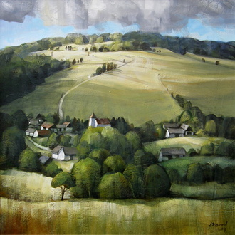 Pustá Rybná - krajina Vysočiny