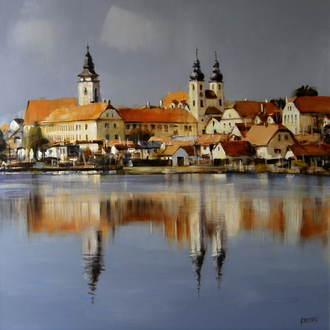 Telč - městský motiv